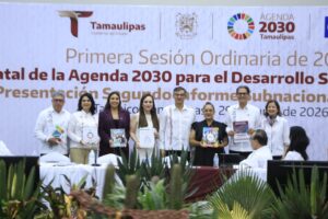 Reconocen liderazgo de Américo Villarreal por avances de Tamaulipas en la Agenda 2030