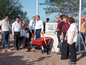 Gobierno de Américo coloca primera piedra de Estación Segura Parque Cultural “La Escondida” en Reynosa