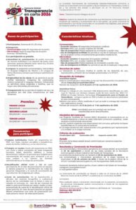 Invita SABG a participar en Transparencia en Corto 2026