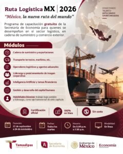 Invita la Secretaría de Economía a participar en Ruta Logística MX 2026