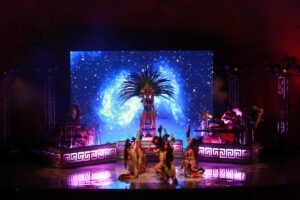 Se reúnen más de 1800 personas en la renovada Concha Acústica por el Festival Internacional en la Costa del Seno Mexicano