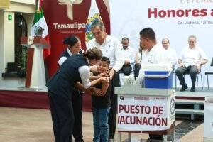 Pone en marcha Américo Campaña Estatal de Vacunación 2026