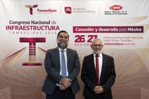 Agua, conectividad e inversiones para México: Tamaulipas será sede del Congreso Nacional de Infraestructura 2026